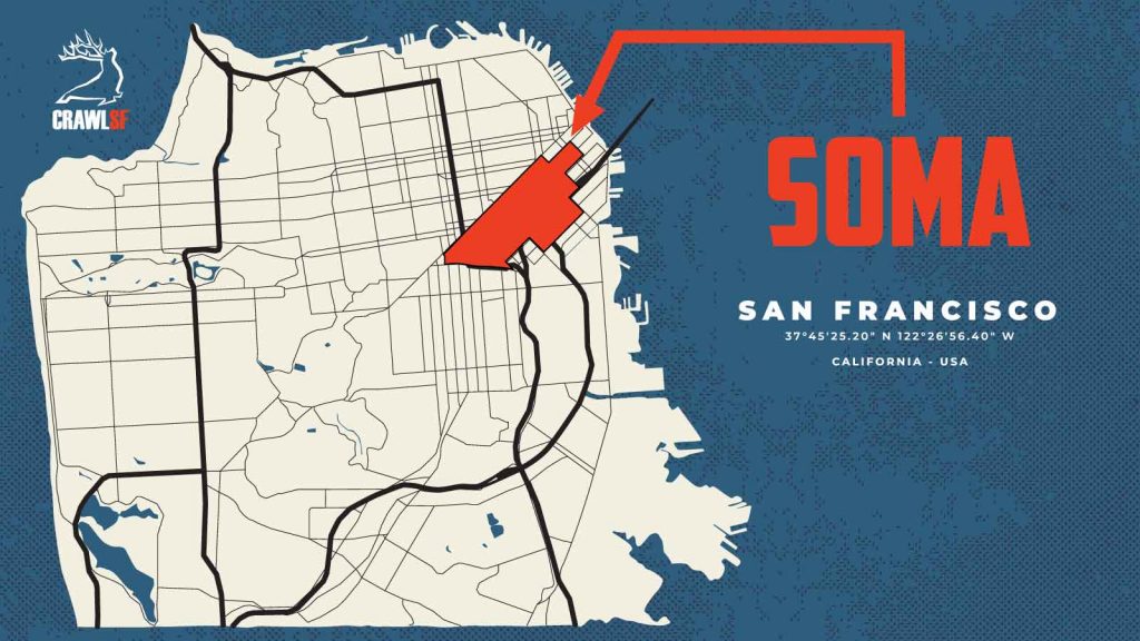 San Francisco Neighborhood Map - SOMA