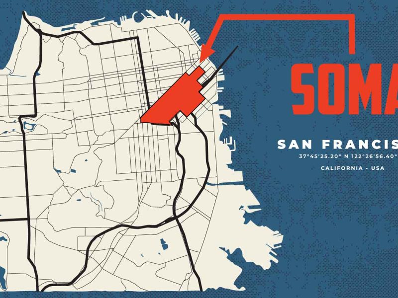 San Francisco Neighborhood Map - SOMA