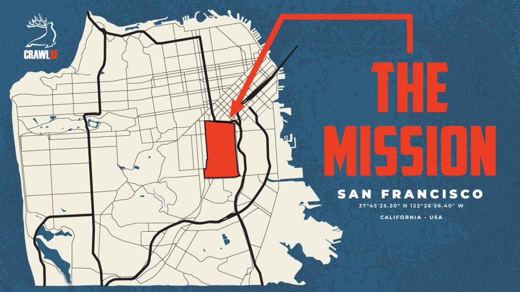 San Francisco Neighborhood Map - The Mission