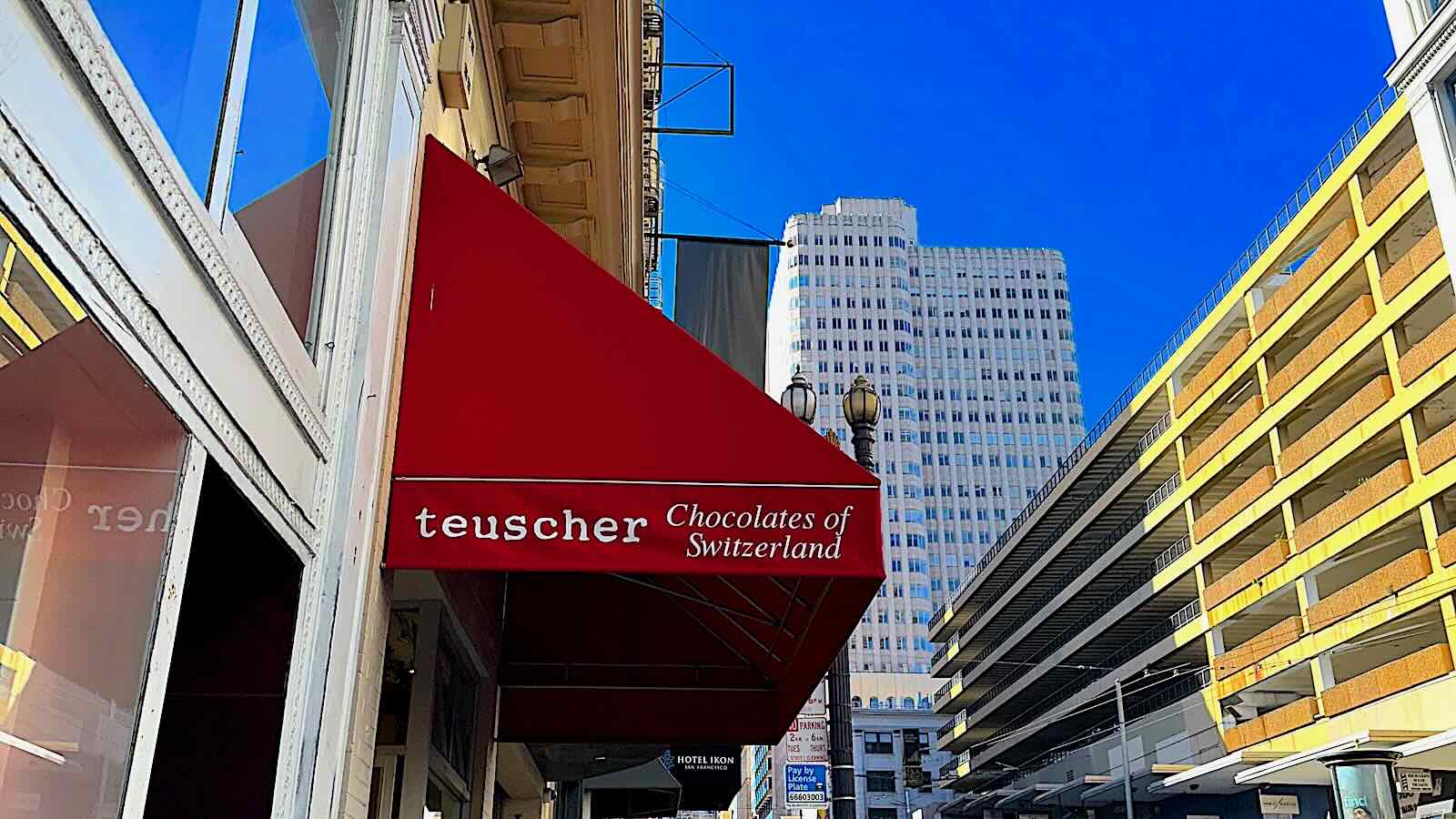 Teuscher Chocolates Store in San Francisco