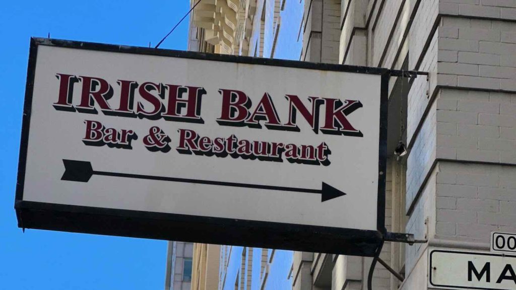 Irish Bank San Francisco