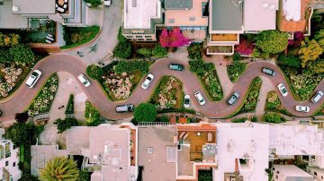 Russian Hill San Francisco Lombard Street