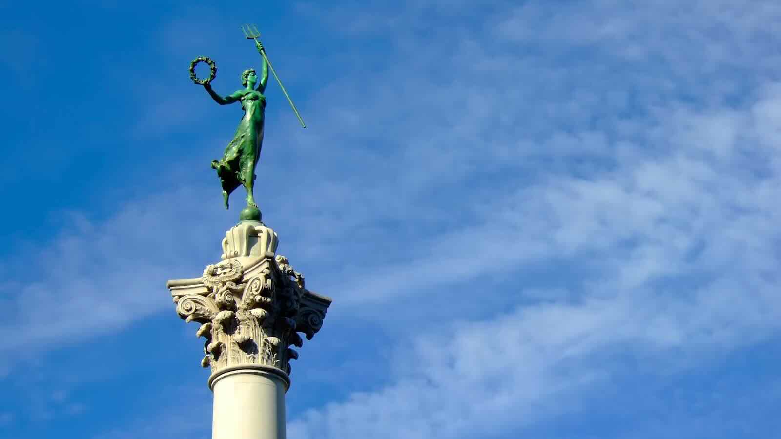 Victory Statue in Union Square San Francisco