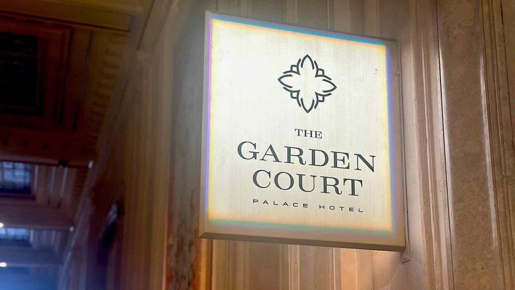 The Garden Court at Palace Hotel