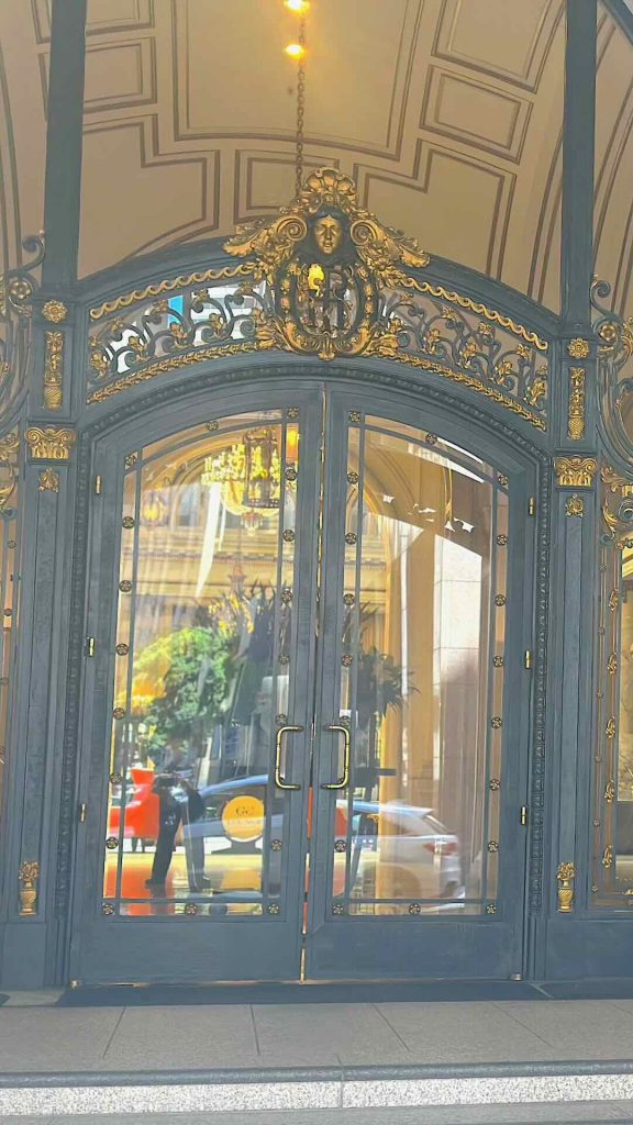 Palace Hotel Entrance