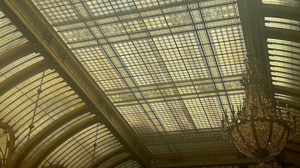 Glass Ceiling at Palace Hotel