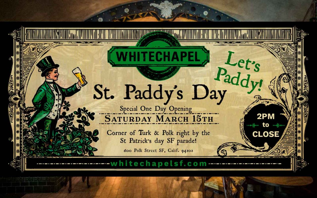 Whitechapel St. Patrick's Day Party