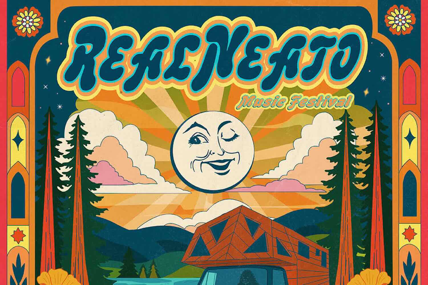 Real Neato Music Festival Poster