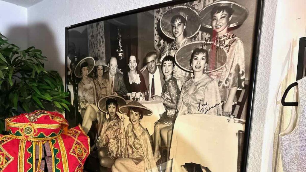 Chinese Dancers Mural