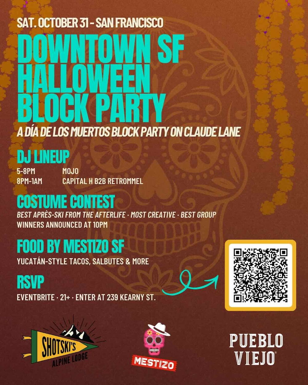 Shotskis Halloween Block Party