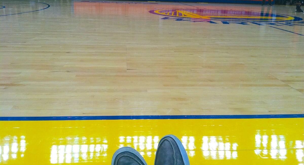 Courtside Seat at Warriors Game