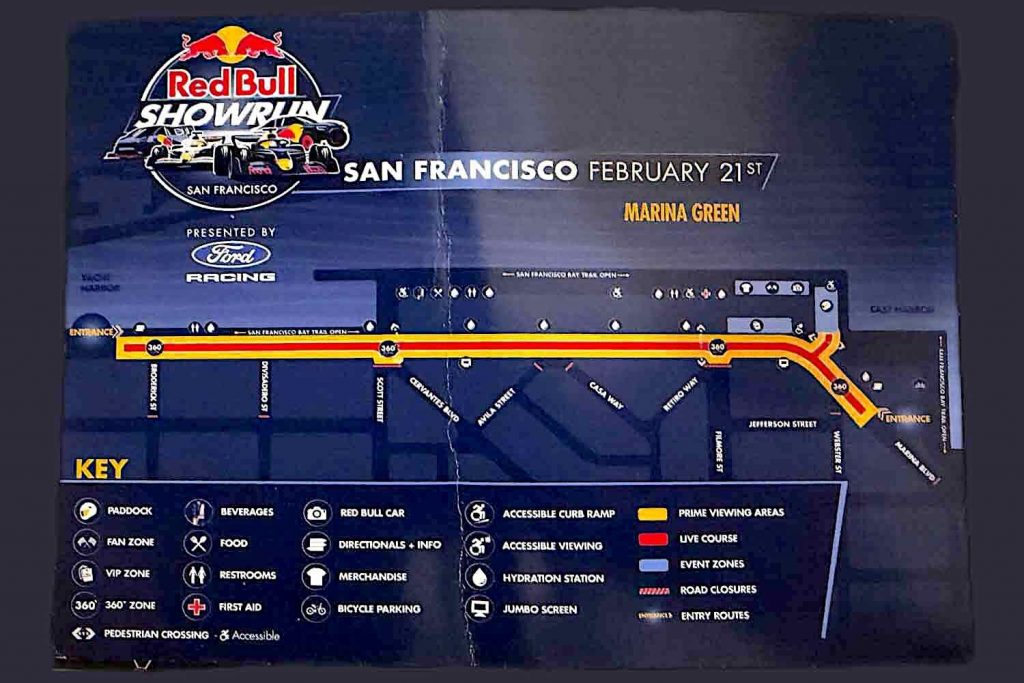 Red Bull Showrun San Francisco Flyer Front