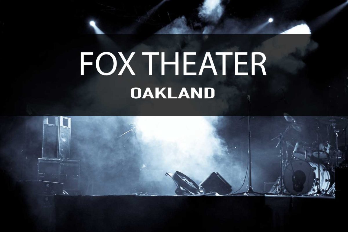 Fox Theater Oakland Concerts